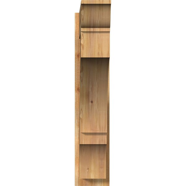 Balboa Traditional Rough Sawn Outlooker, Western Red Cedar, 8W X 34D X 40H